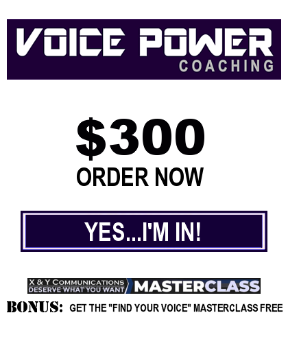 Voice Power Coaching - Order Now